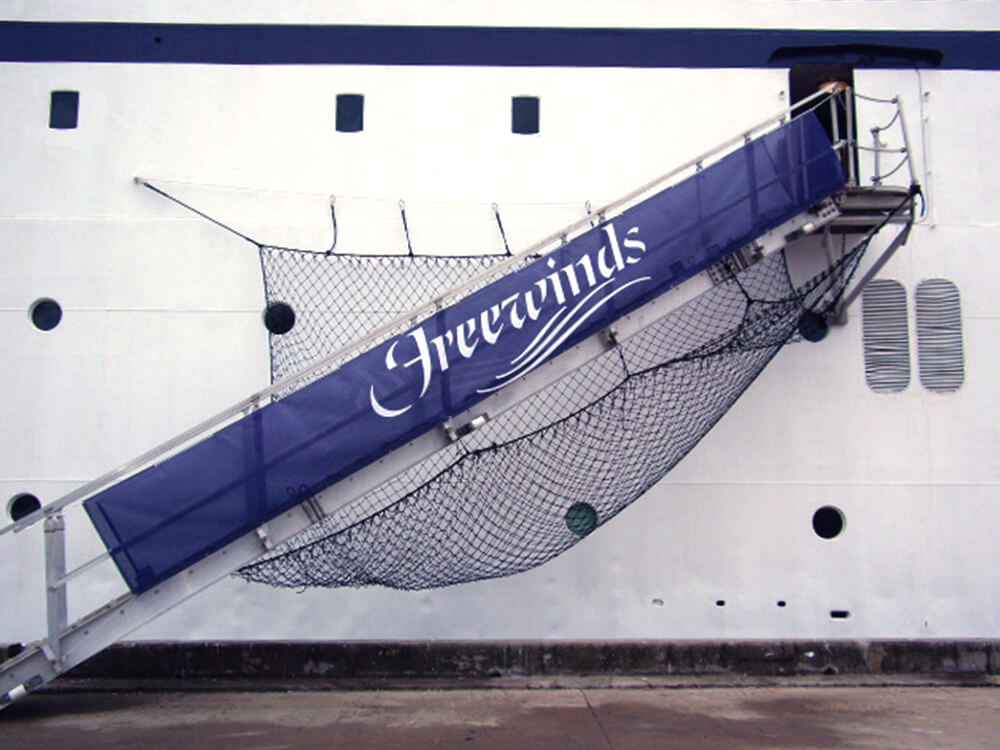 Freewinds fabric banner
