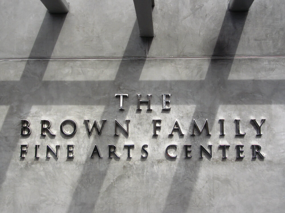Design for the Brown Family Fine Arts Center