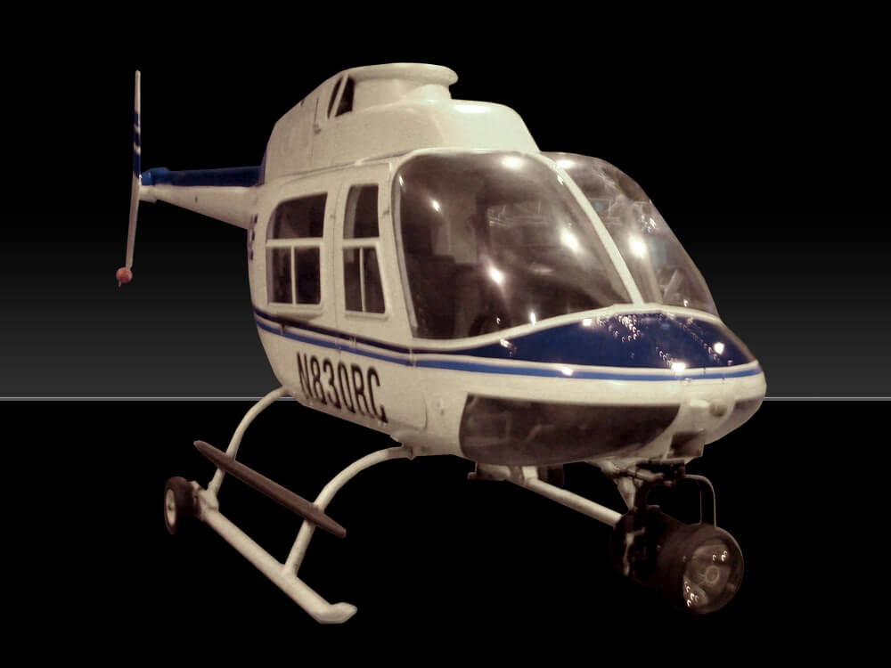 Helicopter vehicle wrap