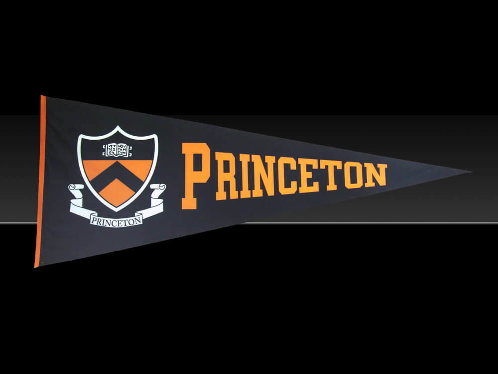 Fabric banners printed for Princeton