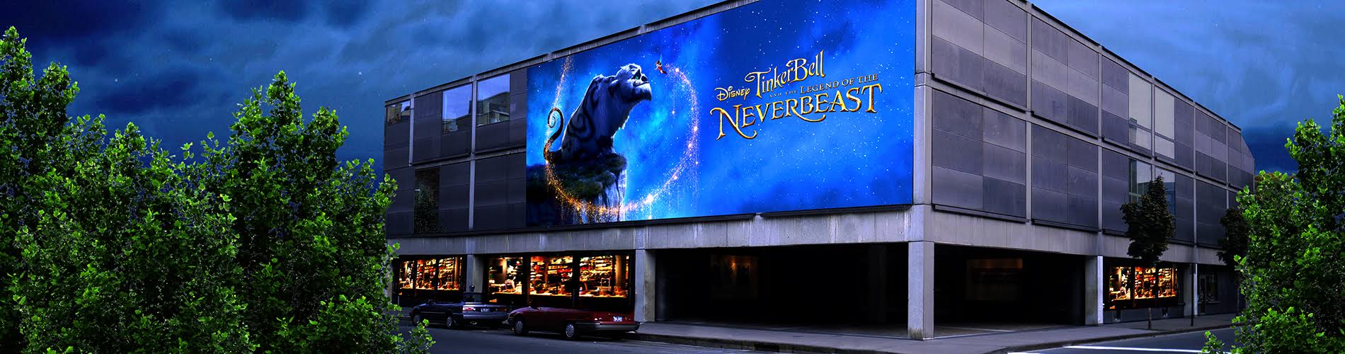 Large format print of Disney's "Neverbeast"