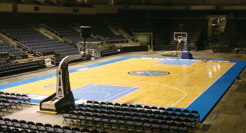 Basket Ball Court Floor graphics