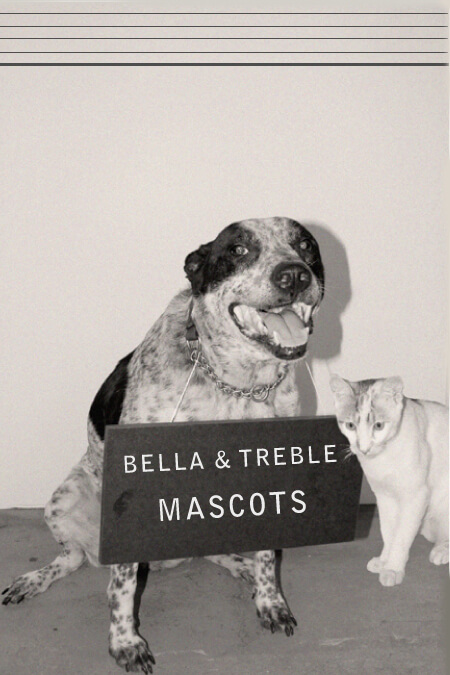 Bella & Treble, Mascots
