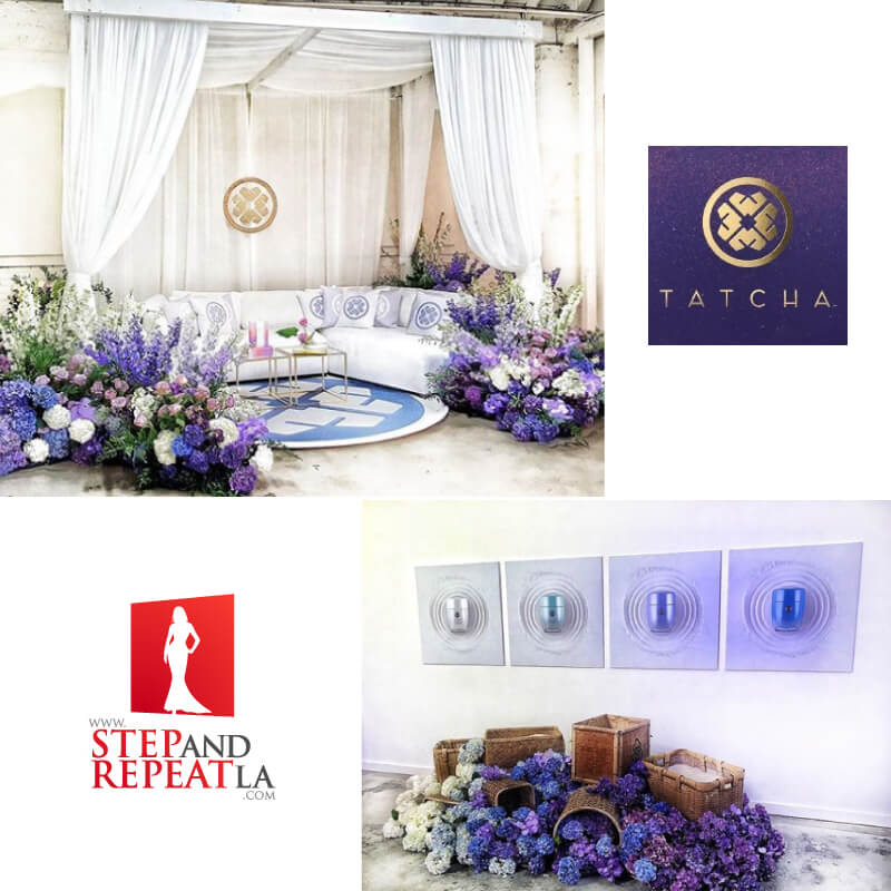 We did tons of decals, prints, and other graphics for Tatcha’s relaunch party